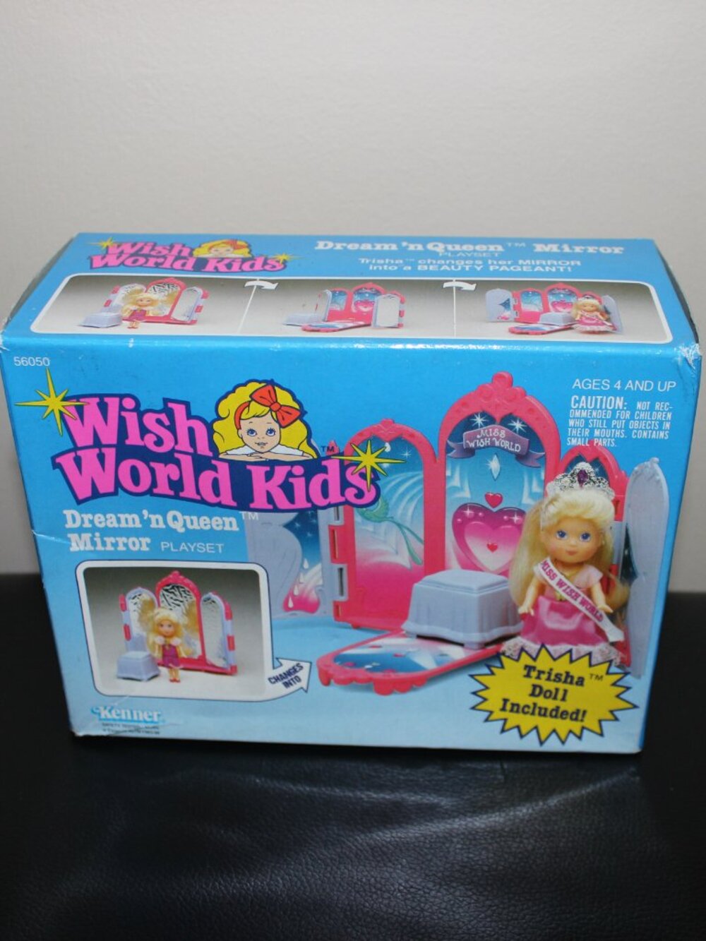 3/$118❤️unused 1998 Kenner Wish World Kids Dream 'N Queen Mirror Doll Playset